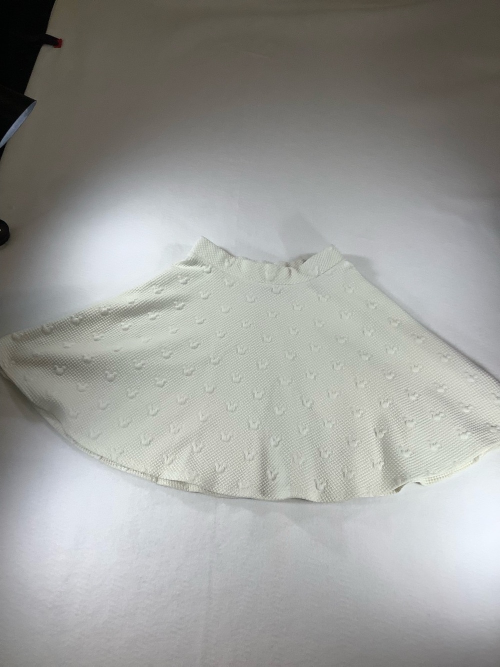 Disney by LC Lauren Conrad Ivory Knit Circle Skirt